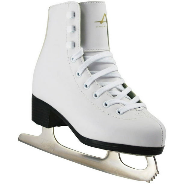 American Athletic Shoe Girls Tricot Lined Ice Skates